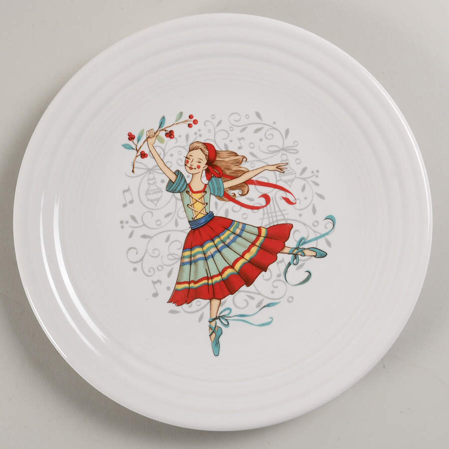 Fiesta Nutcracker Luncheon Plate by Fiesta Tableware Company-1