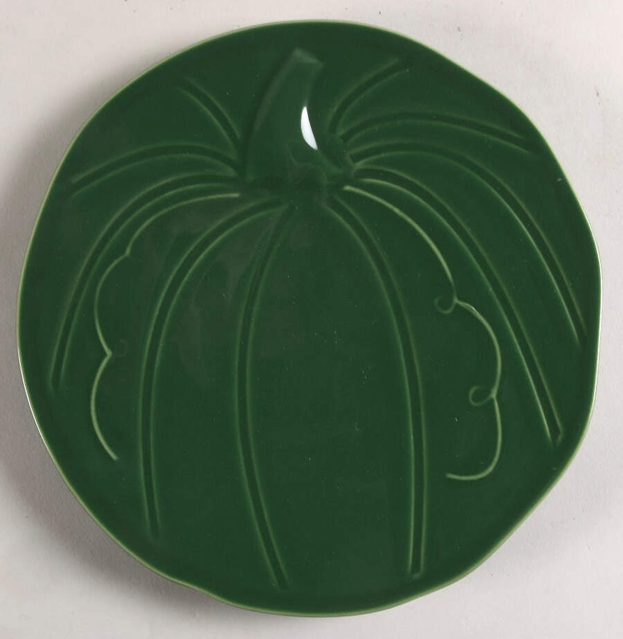 Fiesta Jade (Intro 2023) Pumpkin Shaped Plate by Fiesta Tableware Company-1