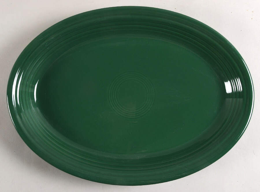 Fiesta Jade (Intro 2023) 13" Oval Serving Platter by Fiesta Tableware Company-1