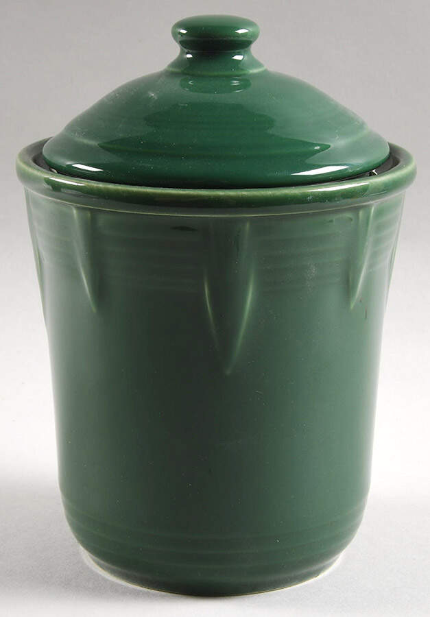Fiesta Jade (Intro 2023) Small Canister & Lid by Fiesta Tableware Company-1