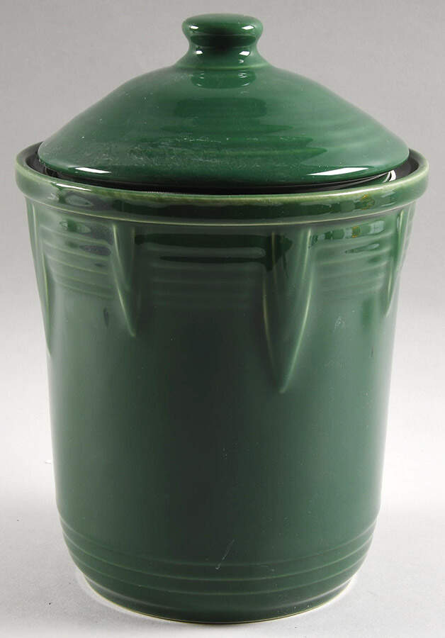 Fiesta Jade (Intro 2023) Medium Canister & Lid by Fiesta Tableware Company-1