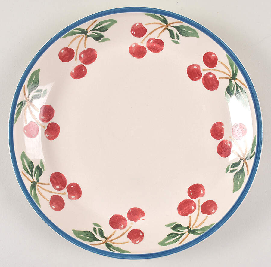 Cherry Orchard Dinner Plate by Folkcraft-1