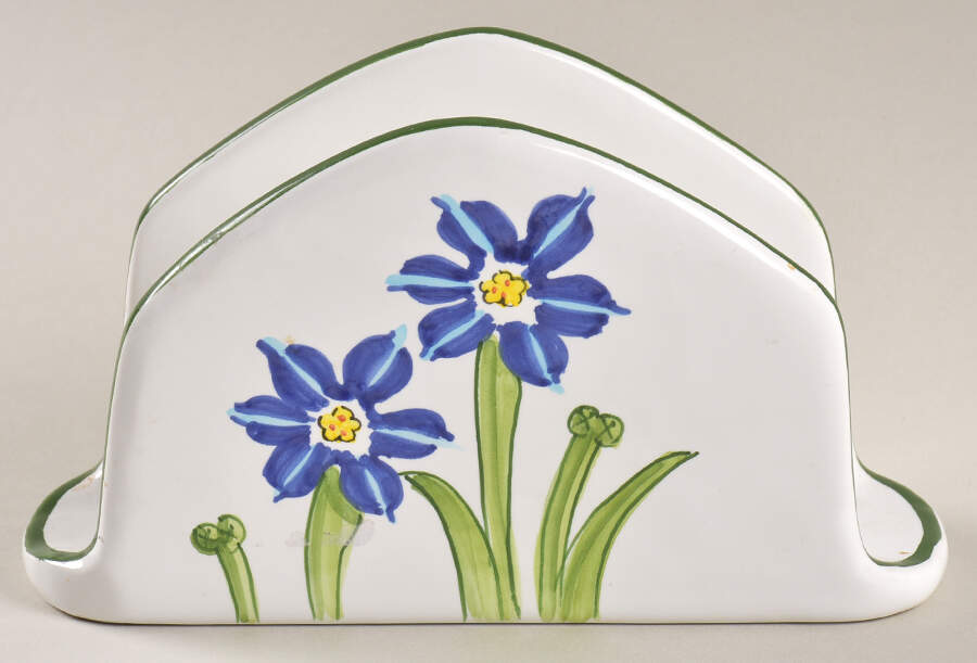 Bermudiana Napkin Holder by Barbara Finsness-1