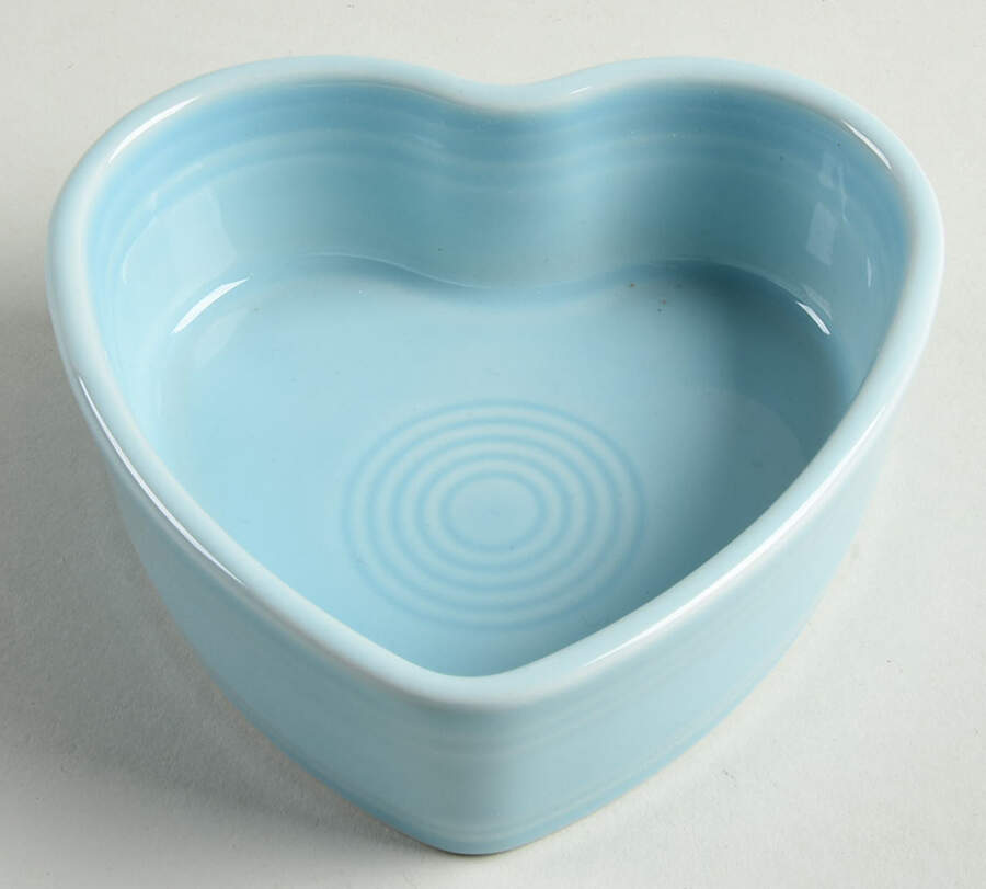 Fiesta Sky (Intro 2024) Heart Shape Ramekin by Fiesta Tableware Company-1
