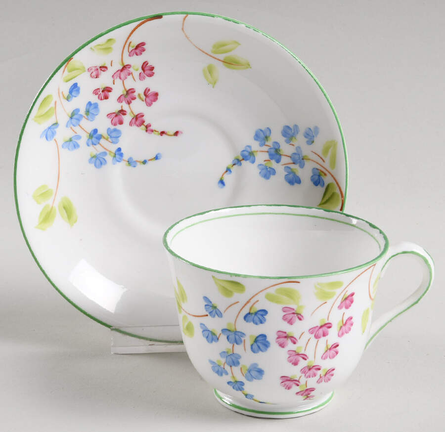 FTH22C Footed Cup & Saucer Set by Thomas Forester & Sons-1