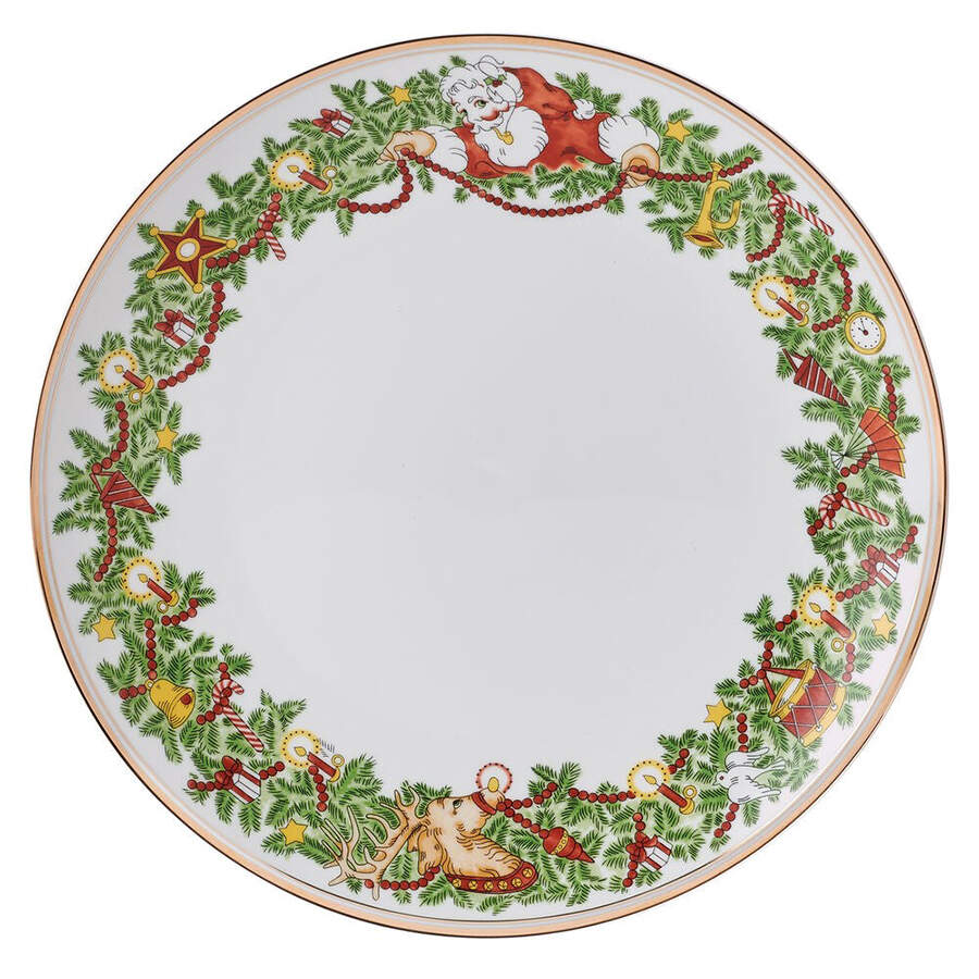 St Nicholas Dinner Plate by Fitz and Floyd-1