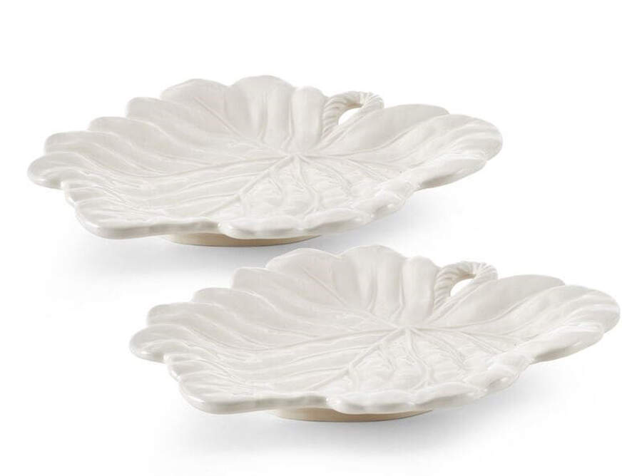 La Fleur 8" Leaf Dish by Fitz and Floyd-1