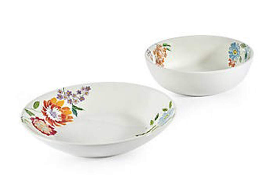 Meadow 10" Round Serving Bowl by Fitz and Floyd-1