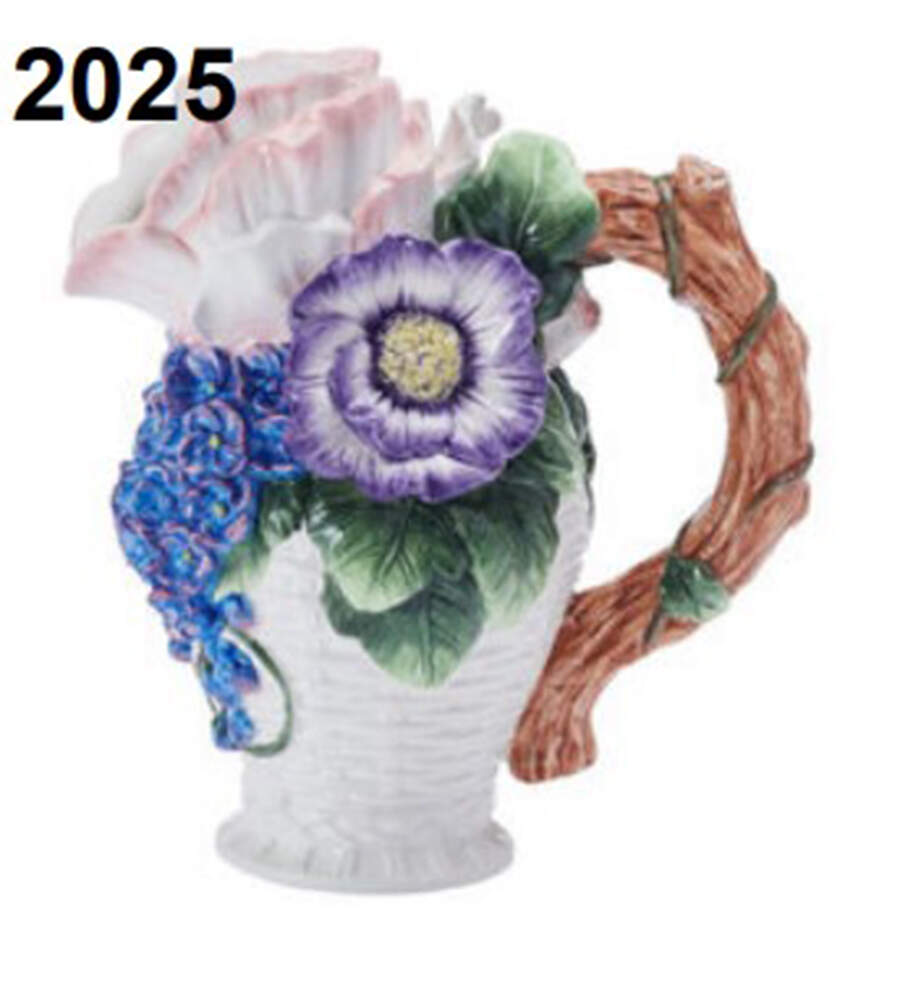 Jardin Large Pitcher by Fitz and Floyd-1