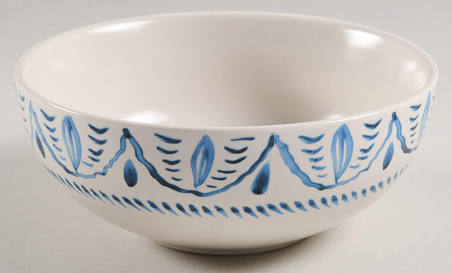 Sicily Blue Soup/Cereal Bowl by Fitz & Floyd-1