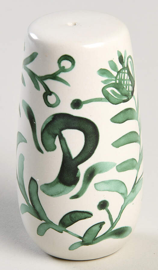 Sicily Green Pepper Shaker by Fitz & Floyd-1