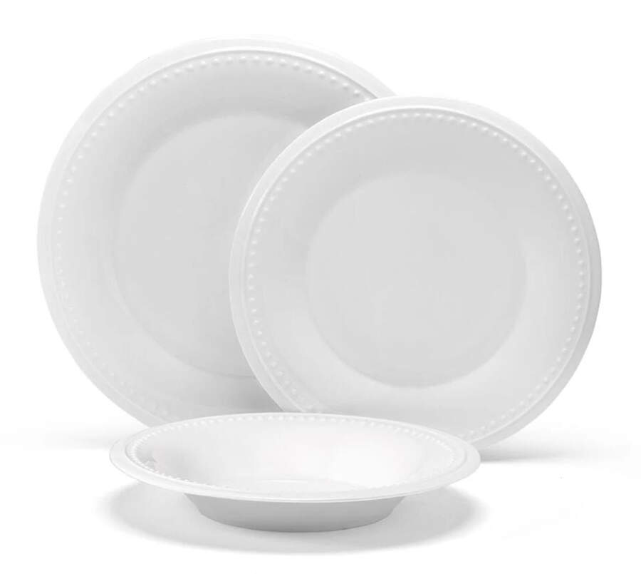 Nevaeh Classic Bead Dinner Plate by Fitz and Floyd-1