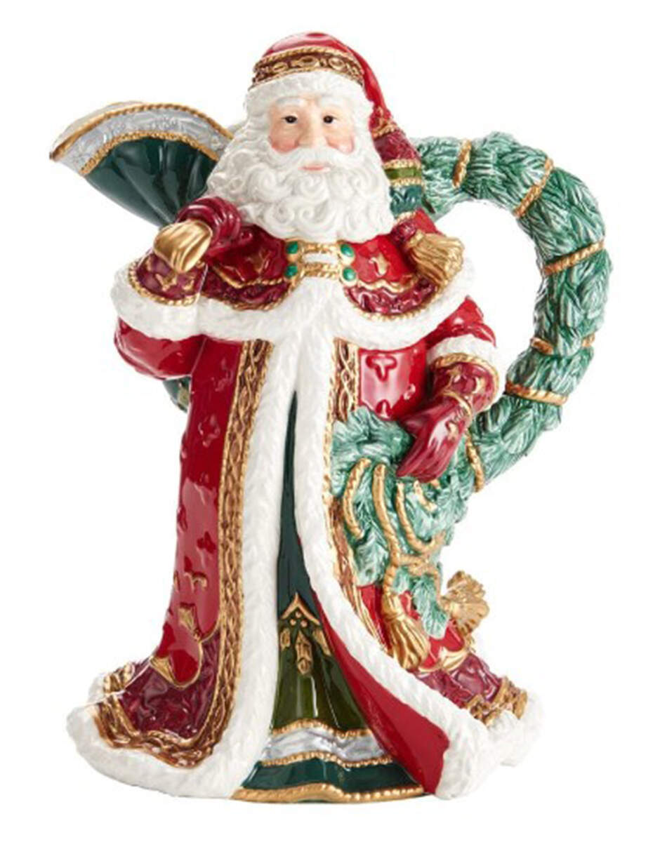 Noel Holiday Figural Pitcher by Fitz and Floyd-1