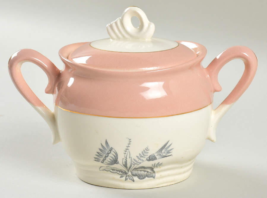 FSX209 Sugar Bowl & Lid by French Saxon-1