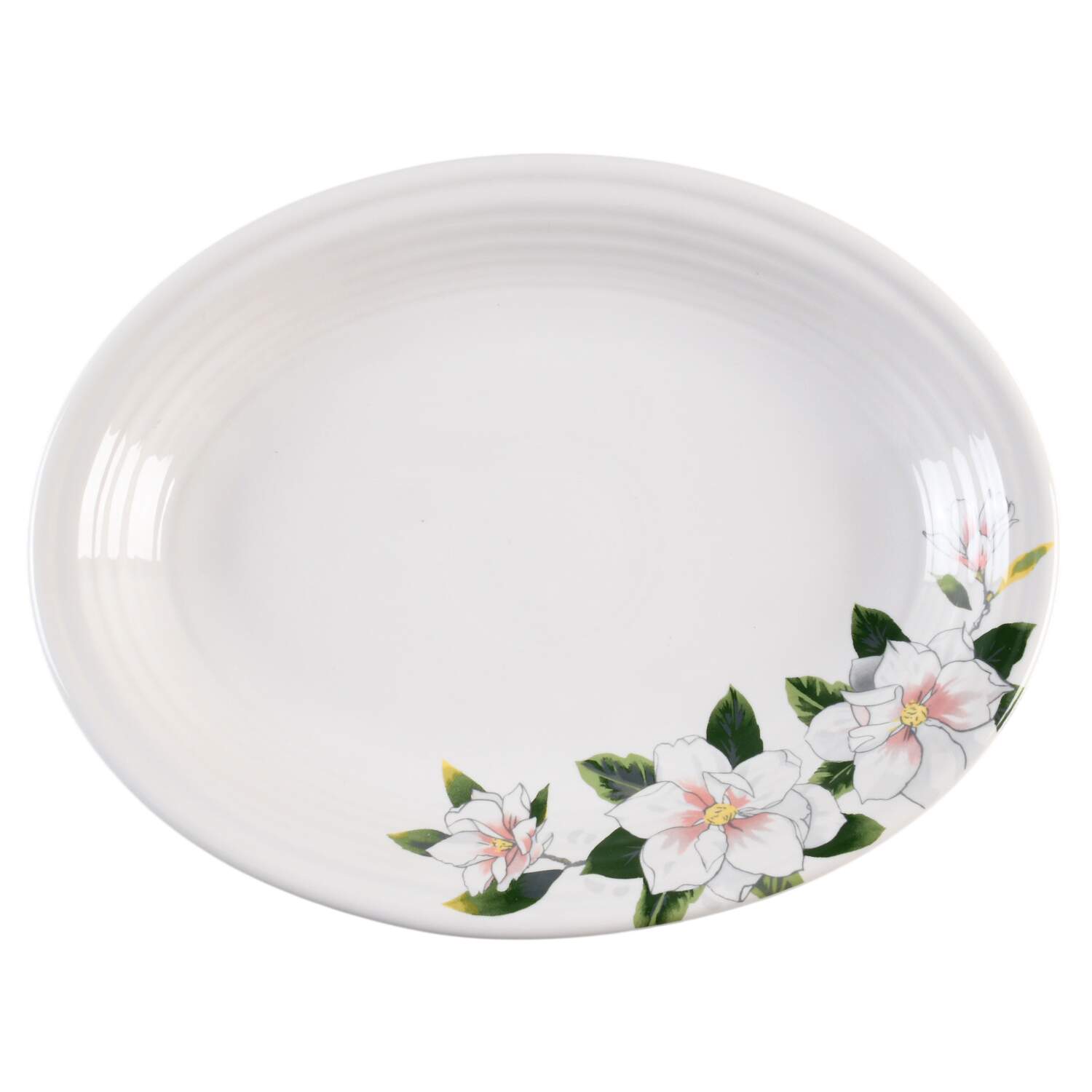 Fiesta Magnolia 11" Oval Serving Platter by Fiesta Tableware Company-1