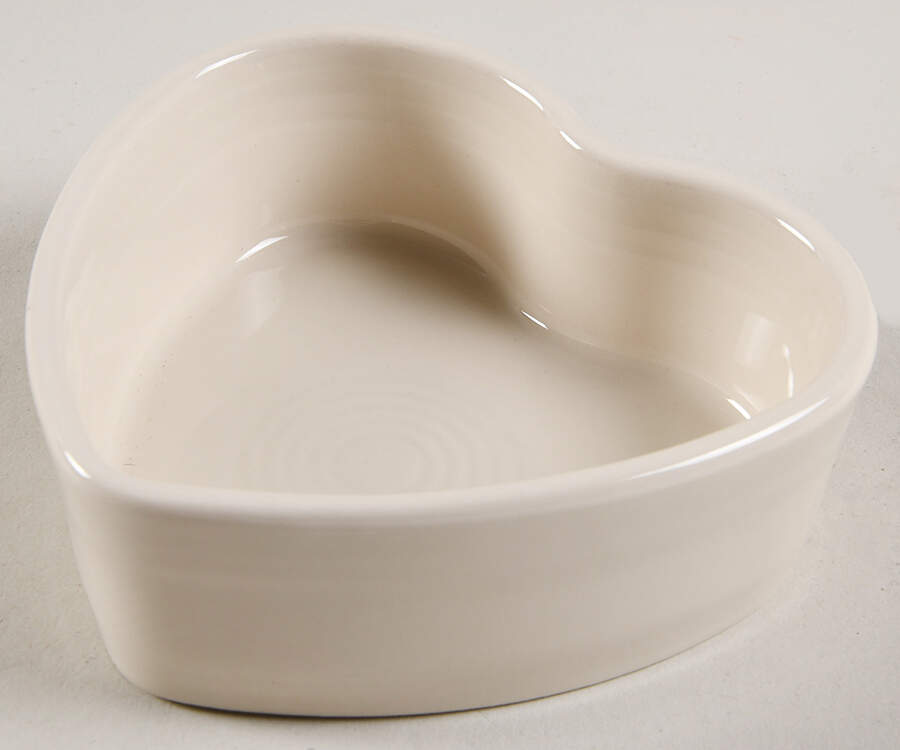 Fiesta Linen (Intro 2025) Heart Shape Ramekin by Fiesta Tableware Company-1