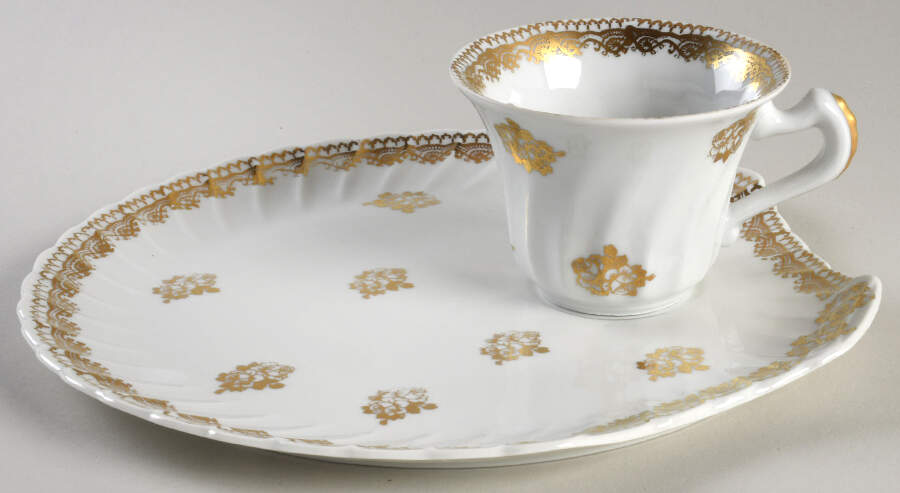 FAN146 Snack Plate & Cup Set by France-1