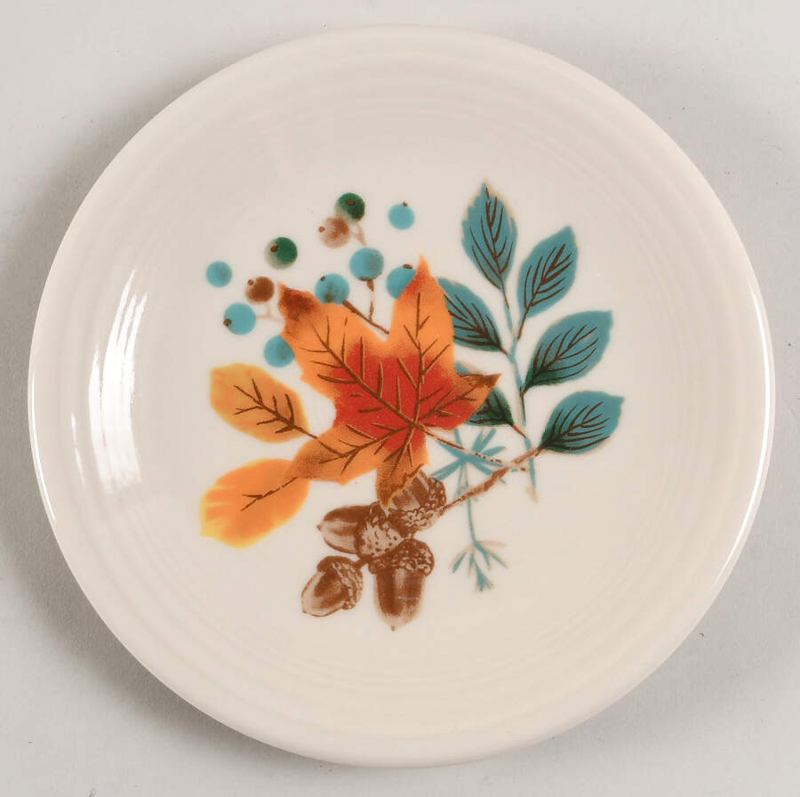 Fiesta Autumn Fields Salad Plate by Fiesta Tableware Company-1