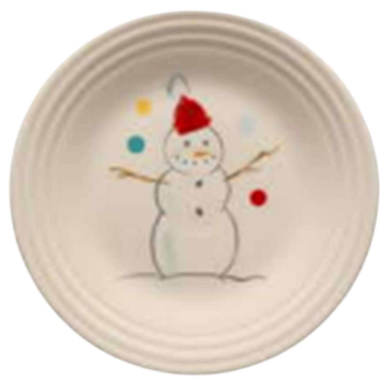 Fiesta Jolly Christmas Luncheon Plate by Fiesta Tableware Company-1