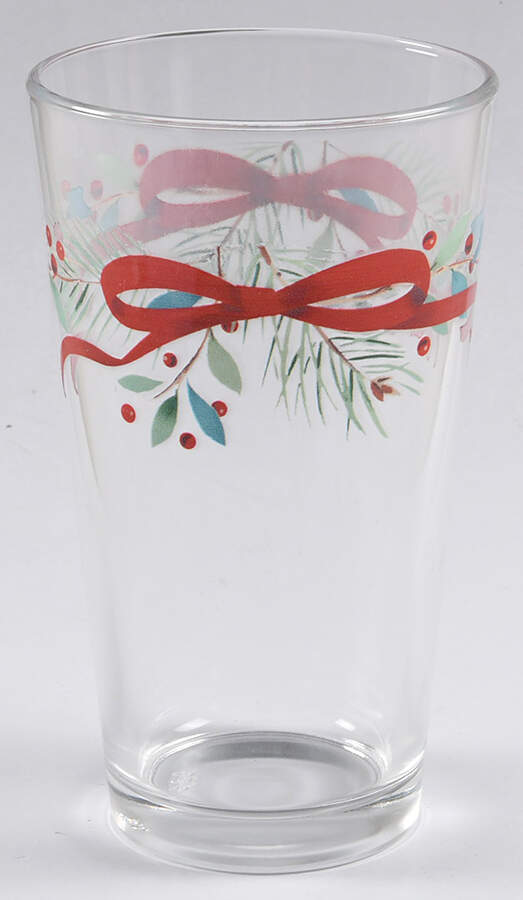 thumbnail image 2 of Fiesta Christmas Tree Glassware - Stemless Red Wine Glass, Multicolor Ceramic, 4.25 2 of 5
