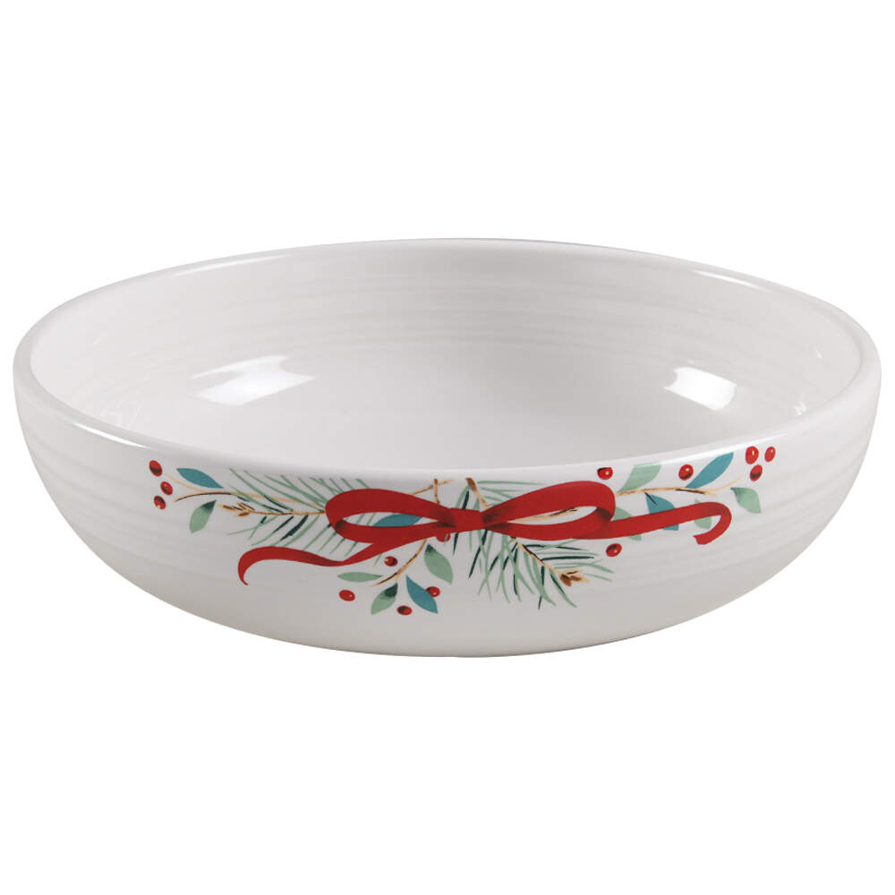 Fiesta Holly Berry Christmas Garland 9" Bistro Bowl by Fiesta Tableware Company-1
