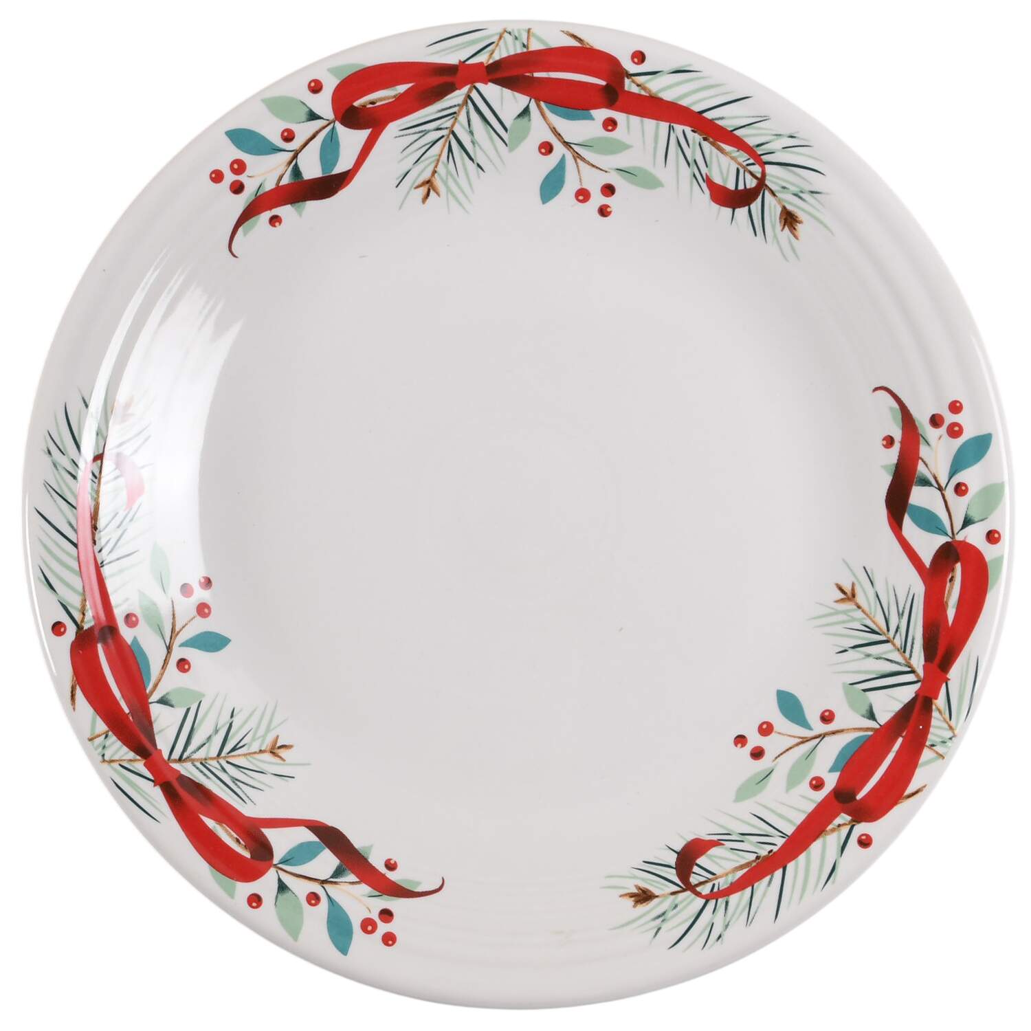 Fiesta Holly Berry Christmas Garland Dinner Plate by Fiesta Tableware Company-1