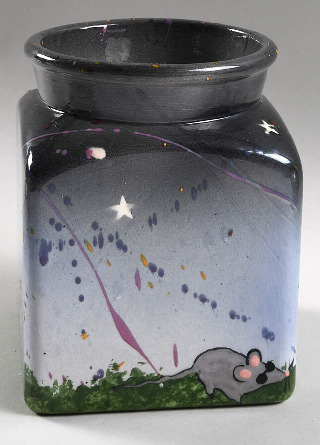 Cookie Jars Figural Cookie Jar No Lid by Farley-1