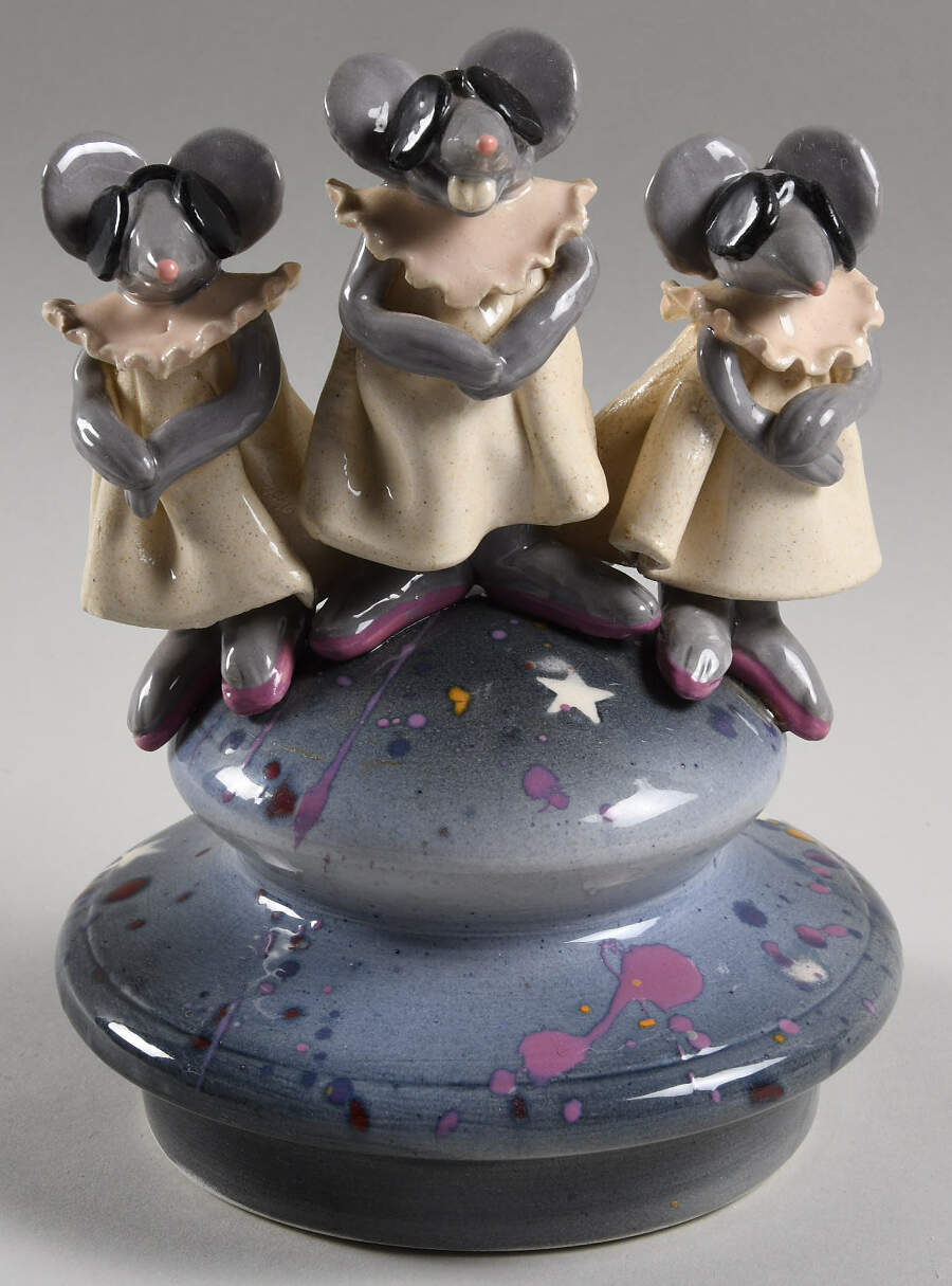 Cookie Jars Lid for Figural Cookie Jar by Farley-1