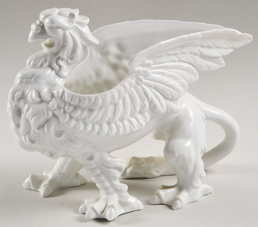 Griffin Figural Planter by Fitz & Floyd-1