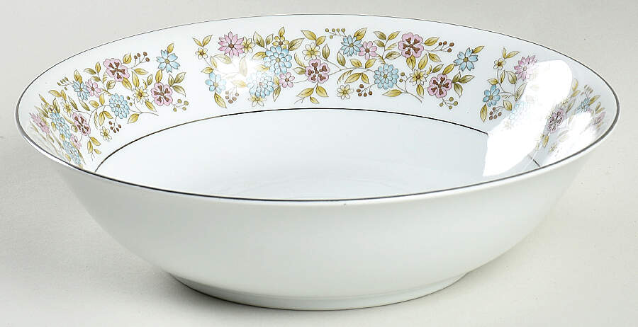 Doris 9" Round Vegetable Bowl by Fine China of Japan-1