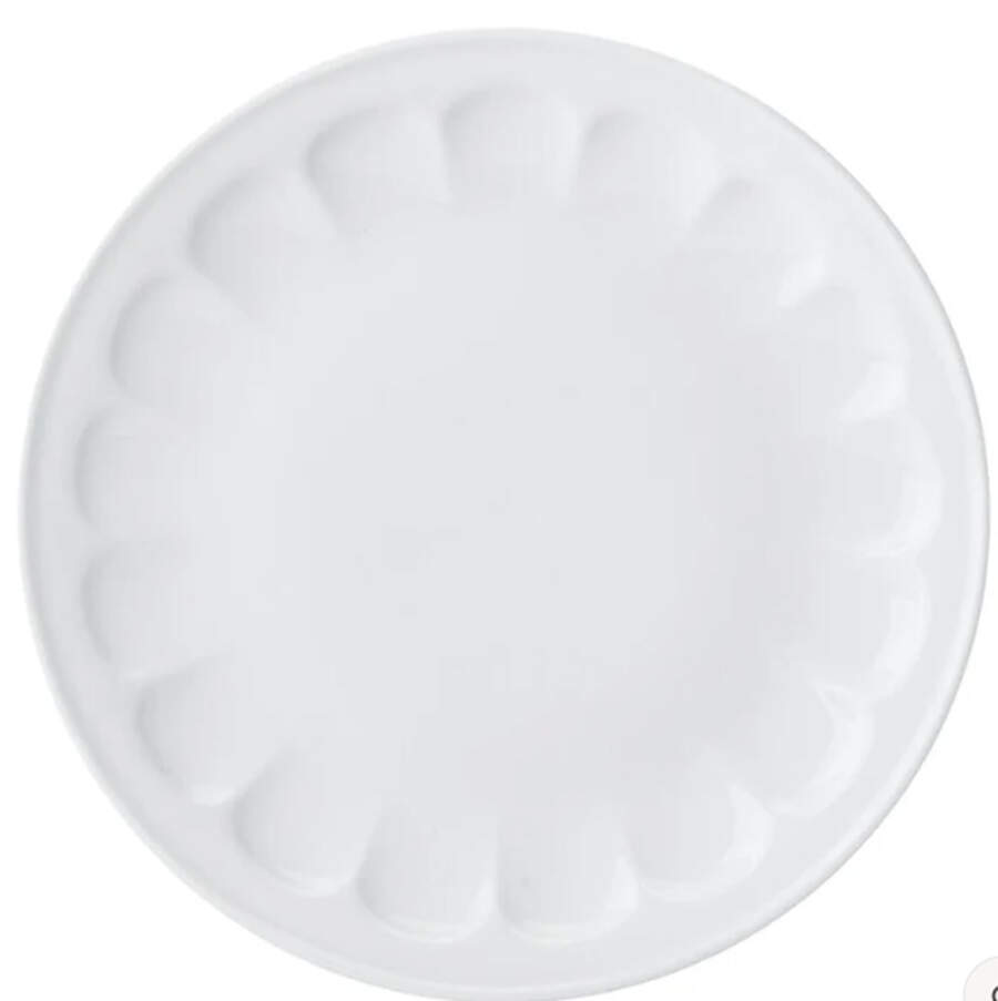 Everyday White Vintage Salad Plate by Fitz and Floyd-1