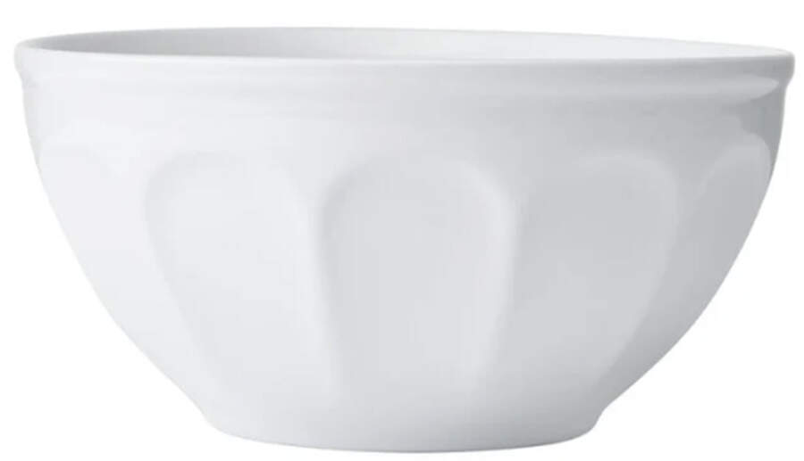 Everyday White Vintage Soup/Cereal Bowl by Fitz and Floyd-1