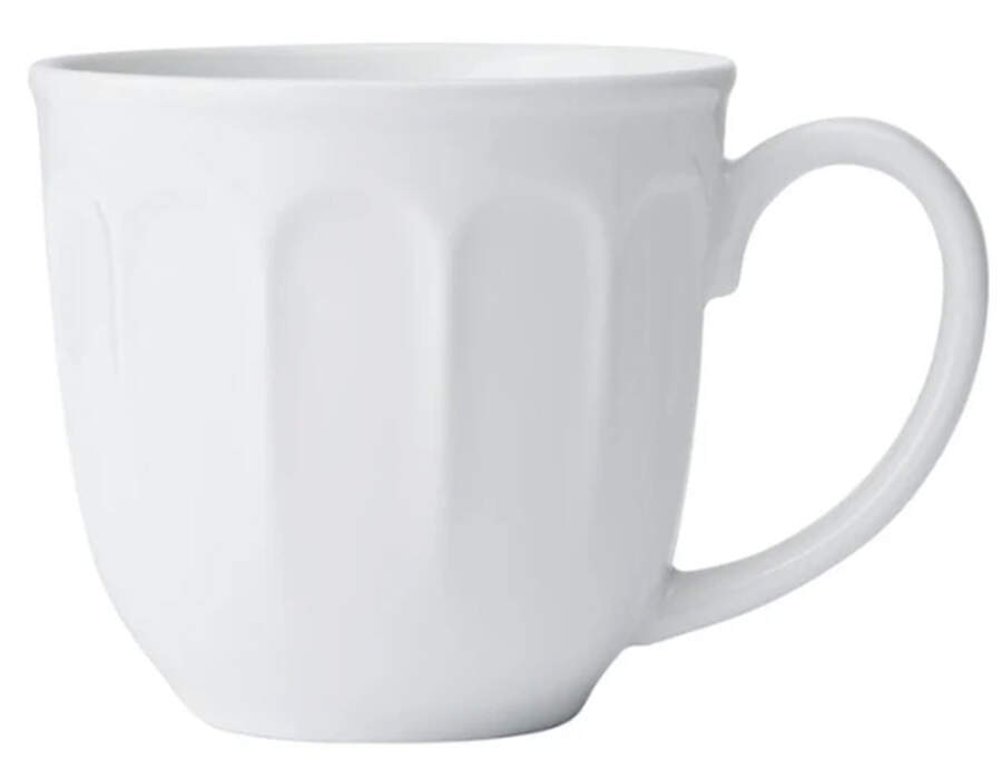 Everyday White Vintage Mug by Fitz and Floyd-1