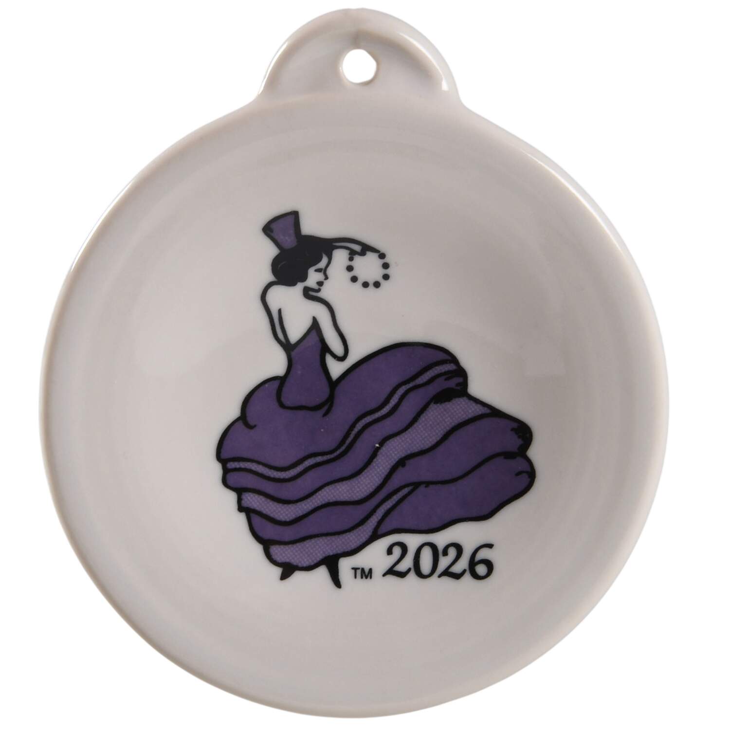 Fiesta Lavender (Intro 2026) 2026 Annual Ornament by Fiesta Tableware Company-1