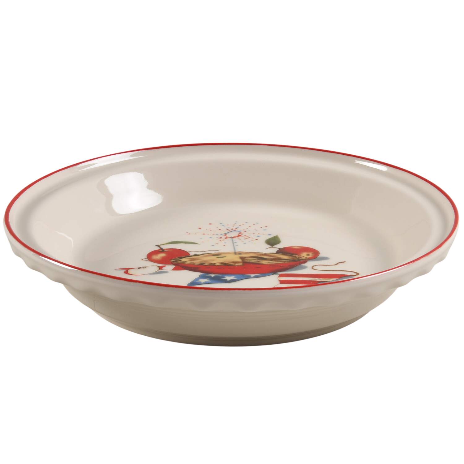 Fiesta Americana 10" Pie Baking Plate by Fiesta Tableware Company-1