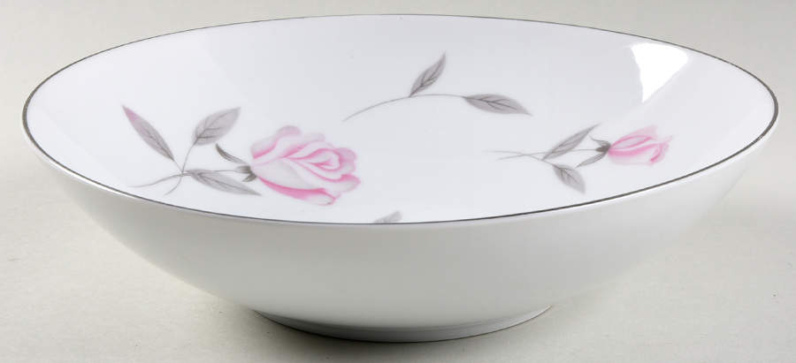 Argent Rose 9" Round Vegetable Bowl by Gambles Import-1