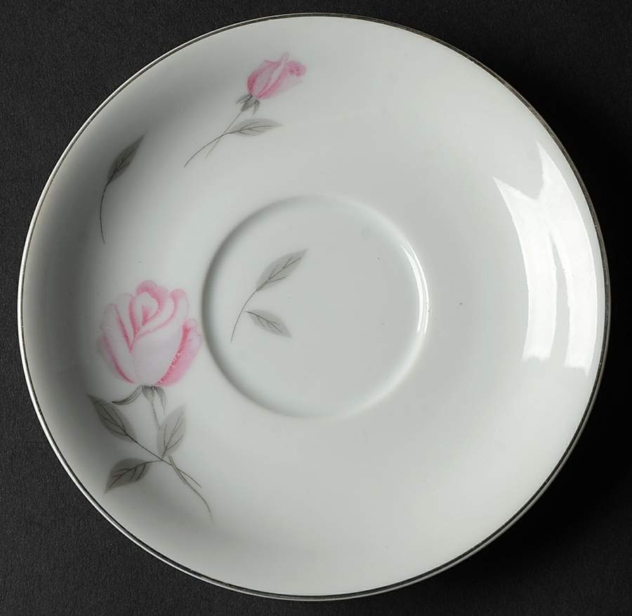 Argent Rose Saucer by Gambles Import-1