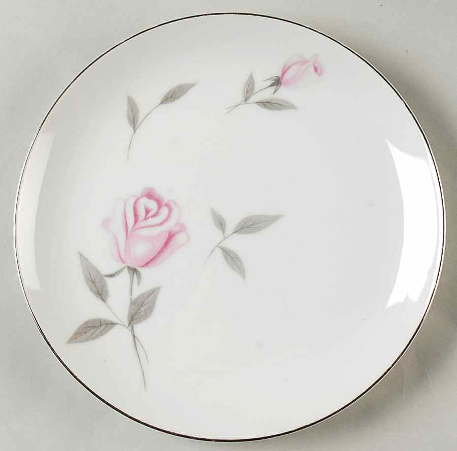 Argent Rose Bread & Butter Plate by Gambles Import-1