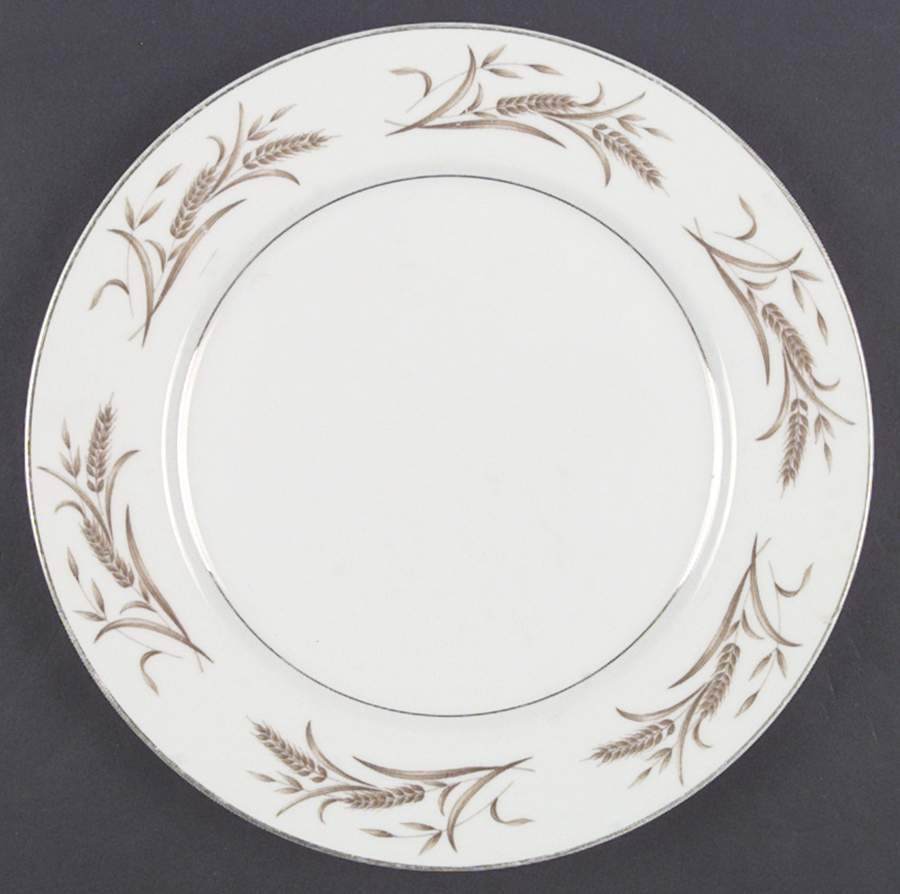 Golden Wheat (Gold Trim) Dinner Plate by Gambles Import-1