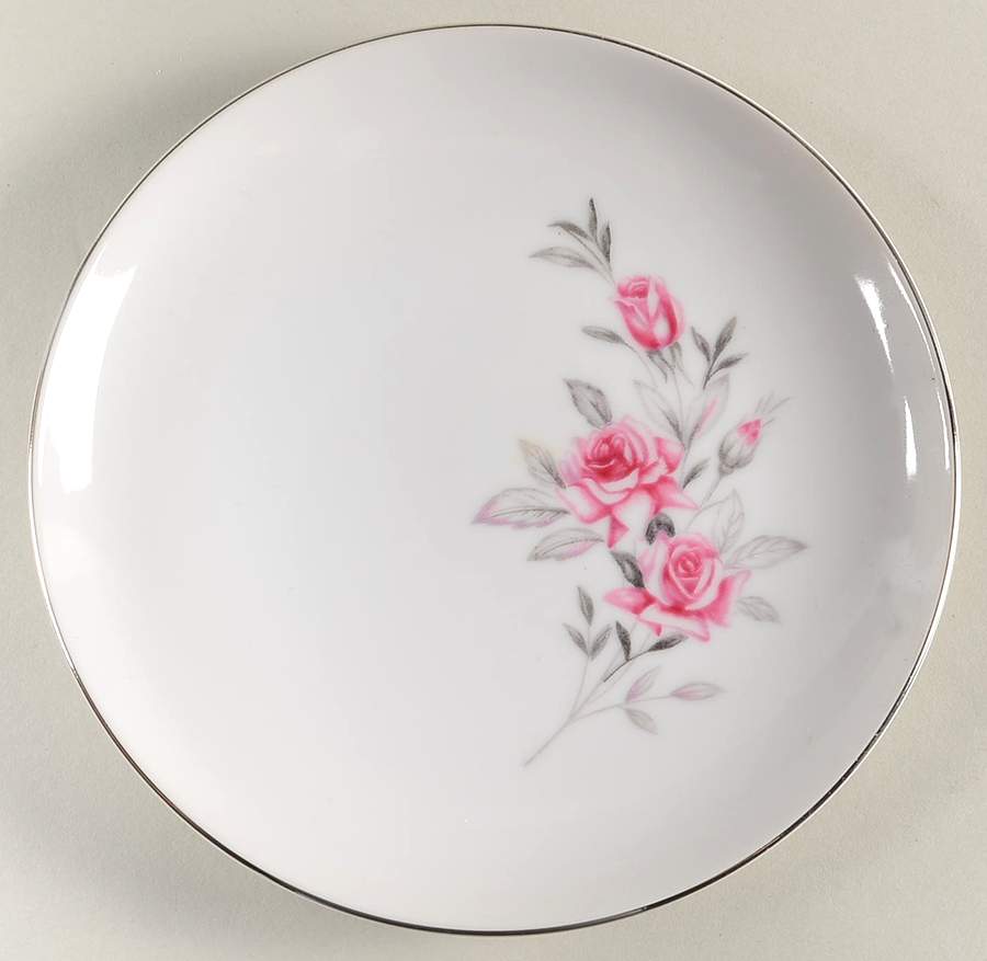 Rosealinda Bread & Butter Plate by Gambles Import-1