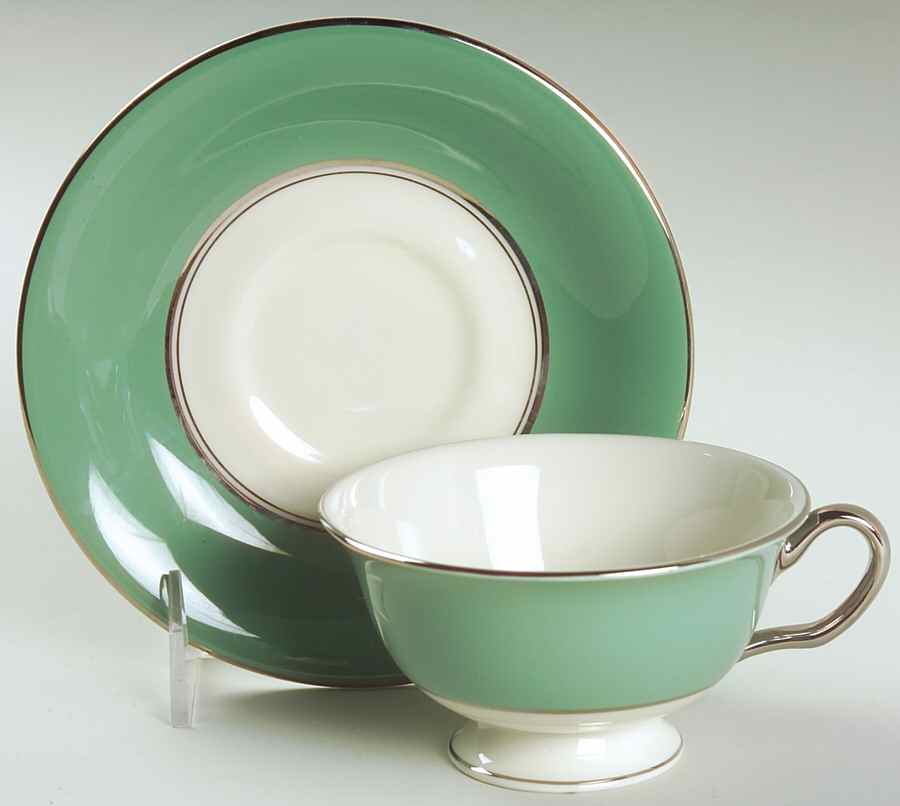 Michelle Footed Cup & Saucer Set by Gateway-1