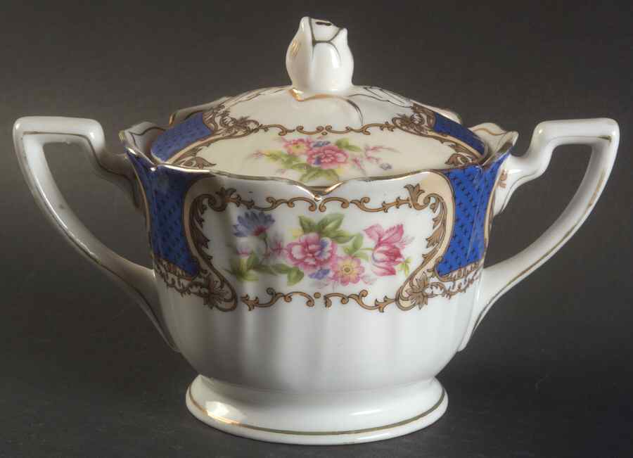 GCA2 Sugar Bowl & Lid by Gold Castle-1