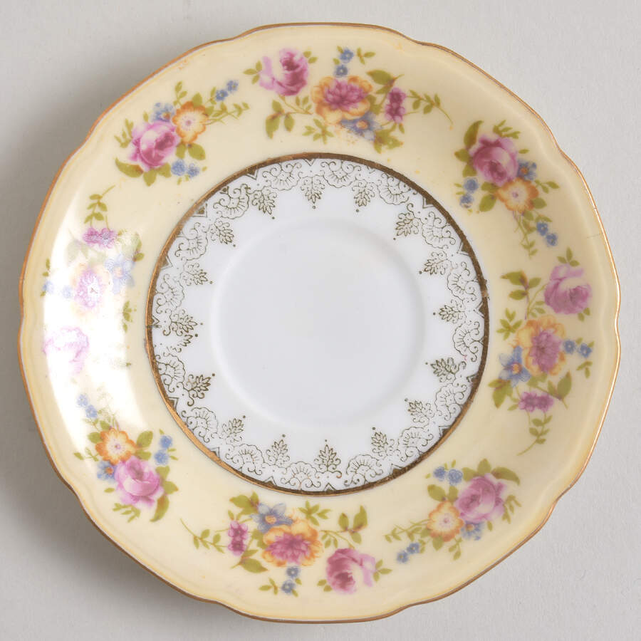 Hostess Saucer for Demitasse Cup by Gold Castle-1