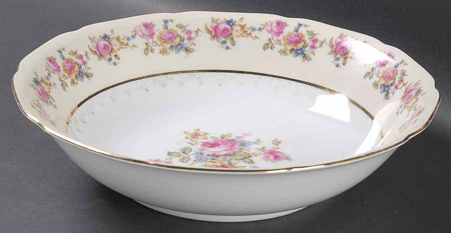 Hostess 9" Round Vegetable Bowl by Gold Castle-1
