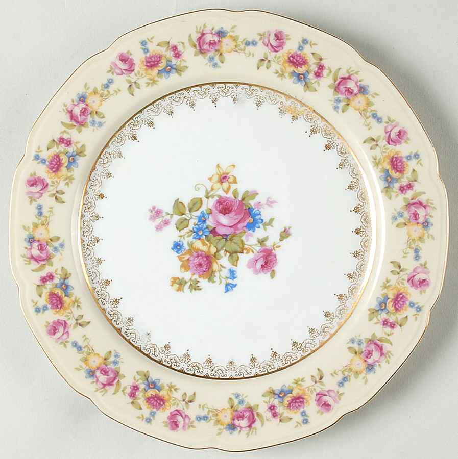 Hostess Luncheon Plate by Gold Castle-1