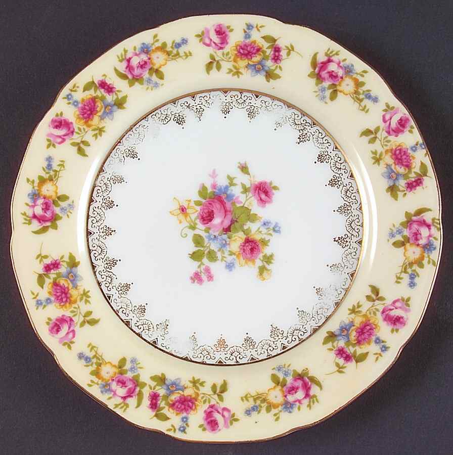 Hostess Bread & Butter Plate by Gold Castle-1