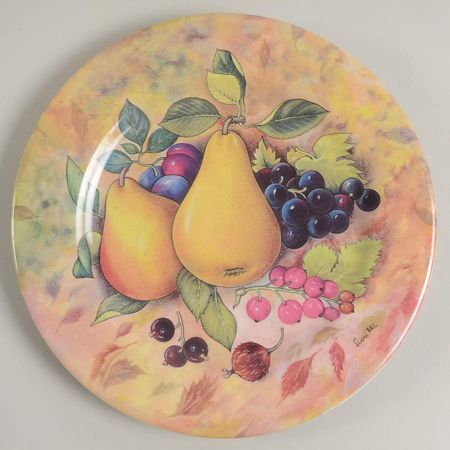 Still Life Salad/Dessert Plate by Godinger-1