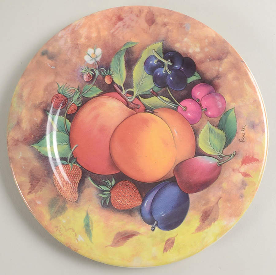 Still Life Salad/Dessert Plate by Godinger-1