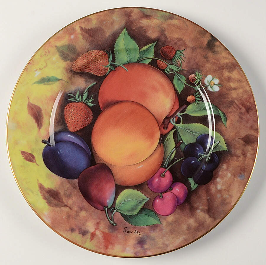 Still Life Dinner Plate by Godinger-1