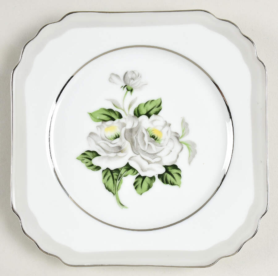 First Love Square Salad Plate by Gold Coast-1